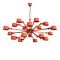 Tonone Bolt Chandelier 18 arms Hanglamp - Oranje