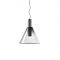 Bomma Phenomena Hanglamp - Cone - Gerookt - Zilver
