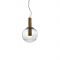 Bomma Phenomena Hanglamp - Small Ball - Gerookt - Goud