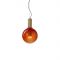 Bomma Phenomena Hanglamp - Small Ball - Rood - Goud