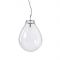 Bomma Tim Large Hanglamp - Transparant - Zilver