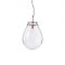 Bomma Tim Medium Hanglamp - Transparant - Koper