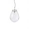 Bomma Tim Medium Hanglamp - Transparant - Zilver