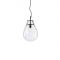 Bomma Tim Small Hanglamp - Transparant - Zwart