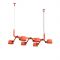 Tonone Bolt 6-pack Pendant Hanglamp - Oranje