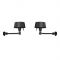 Tonone Bolt Bed Underfit Install Wandlamp Set van 2 - Zwart