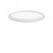 Louis Poulsen Circle Recessed 260 Plafondlamp - Kelvin instelbaar - Opaal Dali - Wit