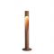 Louis Poulsen Flindt Bollard 1100 Vloerlamp - 3000K Vloerplaat - NightDIM - Bruin