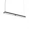 Louis Poulsen Slim Box Suspended Double Hanglamp - 3000K 4773lm Wireless Bluetooth - Micro Prismatic - Zwart