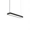 Louis Poulsen Slim Box Suspended Single Hanglamp - 3000K 3102lm Wireless Bluetooth - Micro Prismatic - Zwart