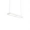 Louis Poulsen Slim Box Suspended Single Hanglamp - Kelvin instelbaar 3059lm Wireless Bluetooth - Opal - Wit