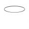 Louis Poulsen Slim Round 680 Recessed Plafondlamp - 3000K 5814lm Dali - Opal - Zwart