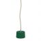 Ethimo Gaia Oplaadbare Hanglamp - Teak - Biliardo - Groen
