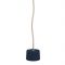 Ethimo Gaia Oplaadbare Hanglamp - Teak - Notte - Blauw