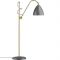Gubi Bestlite BL3 M 21 Vloerlamp - Messing & Mat grijs