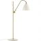 Gubi Bestlite BL3 M 21 Vloerlamp - Messing & Mat wit
