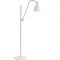 Gubi Bestlite BL3 S 16 Vloerlamp - Chroom & Mat wit