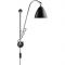 Gubi Bestlite BL5 16 Wandlamp - Chroom & Mat zwart