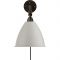 Gubi Bestlite BL7 16 Wandlamp - Zwart & Mat wit