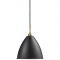 Gubi Bestlite BL9 M 21 Hanglamp - Messing & Mat zwart