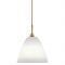 Gubi Bestlite BL9 M 21 Hanglamp - Messing & Porselein
