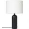 Gubi Gravity Large Tafellamp - Zwart staal & Wit