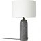 Gubi Gravity Small Tafellamp - Grijs marmer & Wit