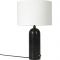 Gubi Gravity Small Tafellamp - Zwart marmer & Wit
