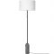 Gubi Gravity Vloerlamp - Grijs marmer & Wit