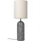 Gubi Gravity XL High Vloerlamp - Grijs marmer & Canvas wit