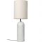 Gubi Gravity XL High Vloerlamp - Wit marmer & Canvas wit
