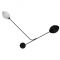 Gubi Satellite Wandlamp - Zwart & Wit