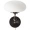 Gubi Stemlite Wandlamp - Zwart chroom