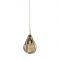 Bomma Soap Mini Single Hanglamp - Goud glas - Geborsteld gouden fitting