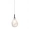 Bomma Soap Mini Single Hanglamp - Mat glas - Antraciet fitting