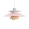 Louis Poulsen PH 5 Hanglamp - Pastel roze, blauw en perzik