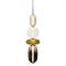 Bomma Pebbles Large Hanglamp - Configuratie 3 - Wit, groen - zwart
