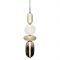 Bomma Pebbles Large Hanglamp - Configuratie 4 - Wit - zwart