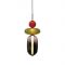 Bomma Pebbles Small Hanglamp - Configuratie 2 - Zwart, groen - rood