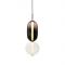 Bomma Pebbles Small Hanglamp - Configuratie 5 - Zwart - wit