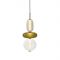 Bomma Pebbles Small Hanglamp - Configuratie 8 - Wit - groen