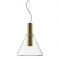 Bomma Phenomena Hanglamp - Cone - Helder - geborsteld goud