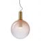 Bomma Phenomena Hanglamp - Large Ball - Flamingo roze - goud