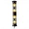 DCW Editions In The Tube 120-700 Wandlamp - Zilver - Gouden mesh - Zwarte stop