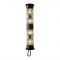 DCW Editions In The Tube 120-700 Wandlamp - Zilver - Zilveren mesh - Zwarte stop