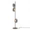 Bocci 73.3 Tall Vloerlamp - Donkergrijs - Zwarte base