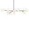Bocci 73.9 Armature Hanglamp - Transparant - 9 lampen - 104 cm hoog