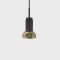 Anour Donya Onyx Moon Hanglamp - Gemixte kap - Gebruind koper