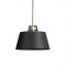 Tonone Bella Hanglamp - Zwart - Messing