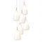 Nuura Anoli 6 Hanglamp - Goud - Opaal